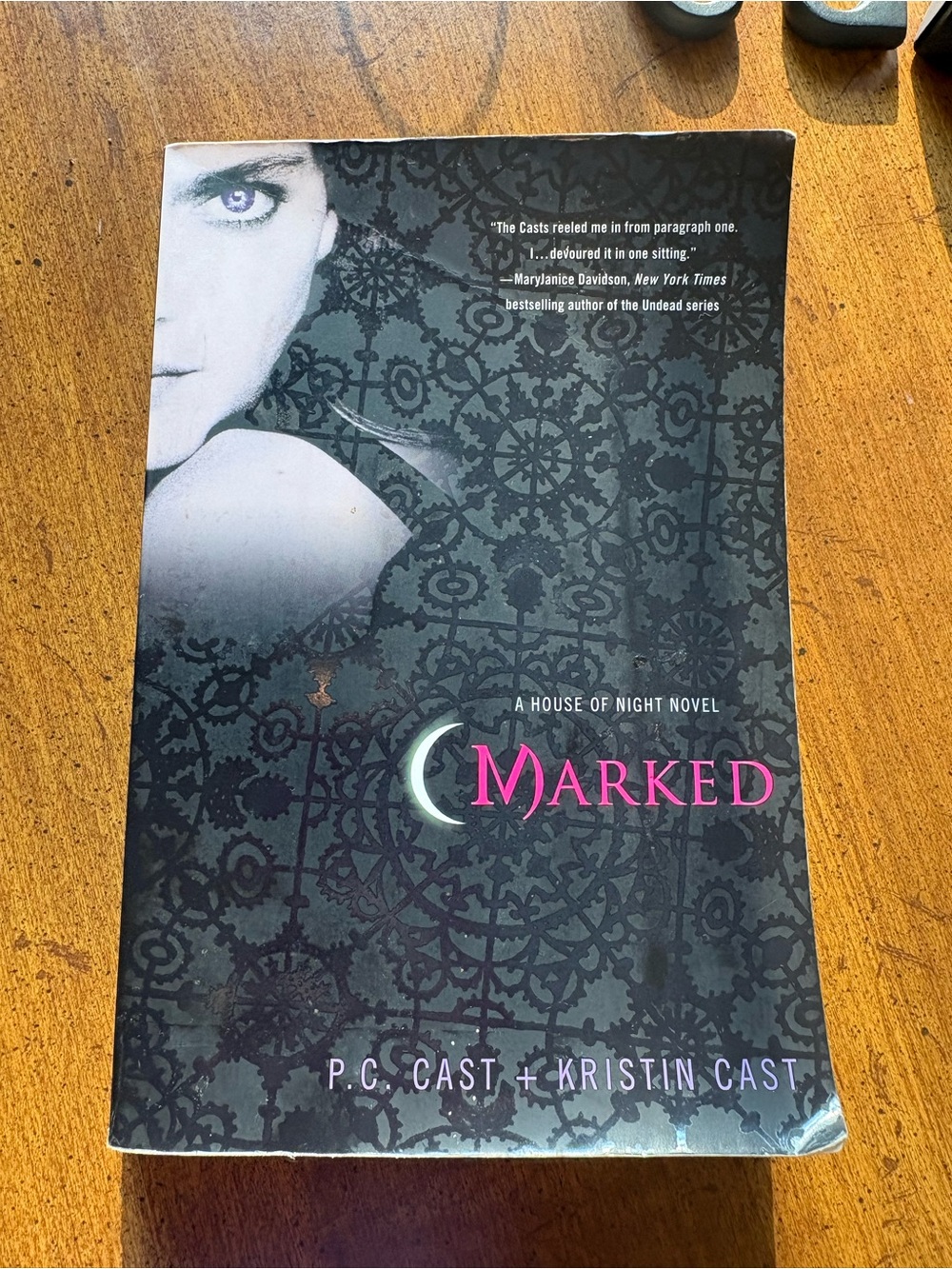 Marked Novel - Black and Pink Cover Paperback